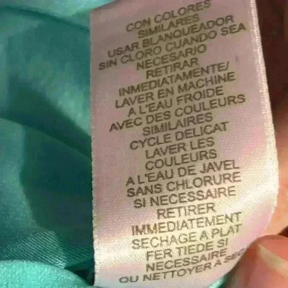 Sigrid Olsen Turquoise Cocktail Party Wrap Style Dress - Picture 7 of 7